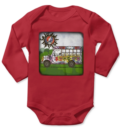 what a long strange trip More Long Sleeve Baby One-Piece
