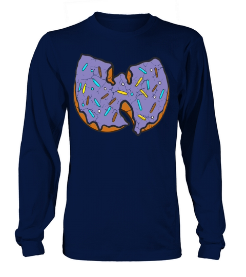 donut wutang blueberry Long sleeved Unisex