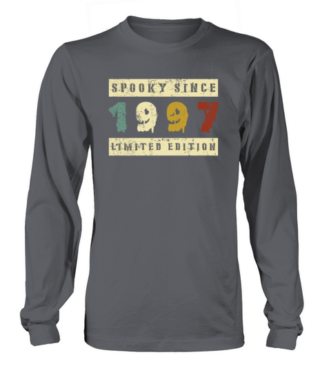 Halloween Spooky Since 1997 Retro Birth Year Long sleeved Unisex