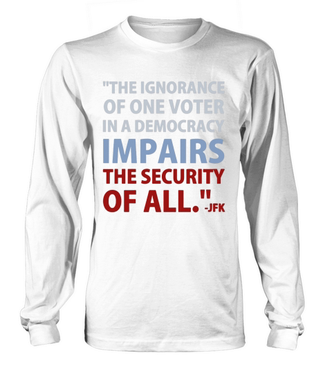 JFK T-Shirt Long sleeved Unisex