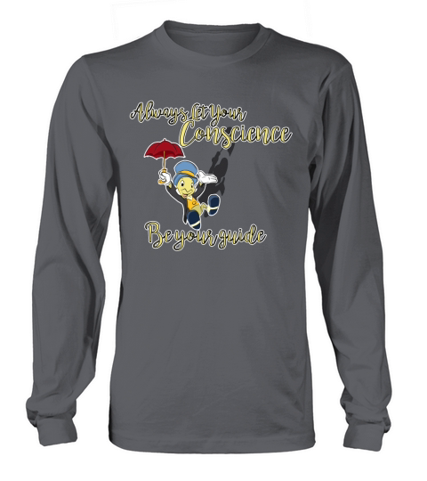 Jiminy Cricket T-Shirt Long sleeved Unisex