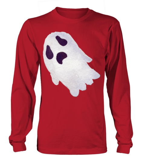 Thanksgiving ghost and Halloween ghost Long sleeved Unisex
