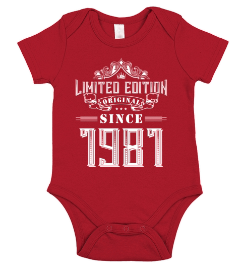 1981 limited edition Short Sleeve Baby One-Piece