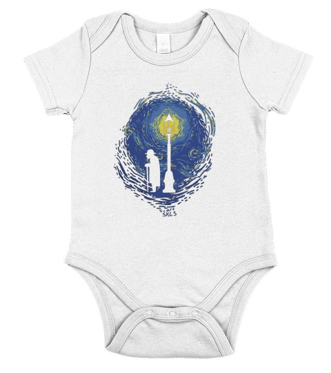 AT THE END OF TIME CHRONO TRIGGER STARRY NIGHT GASPAR LAMPPOST STARS NIGHT Short Sleeve Baby One-Piece