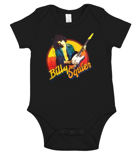 Billy Squier  Tshirt Short Sleeve Baby One-Piece