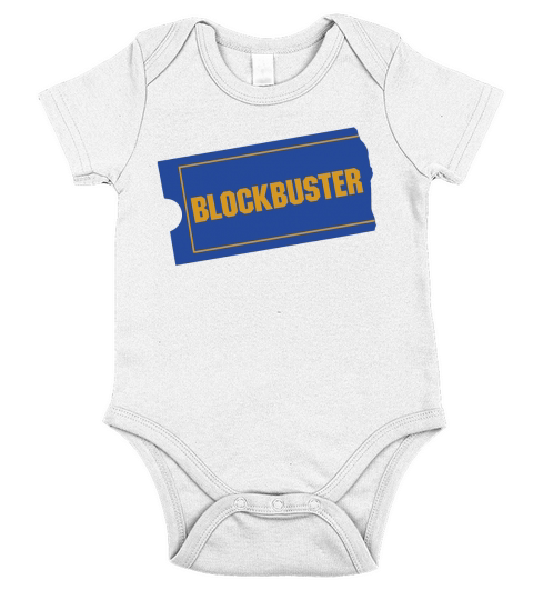 blockbuster Short Sleeve Baby One-Piece
