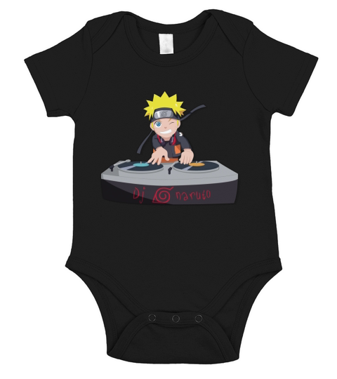 DJ NARUTO Short Sleeve Baby One-Piece