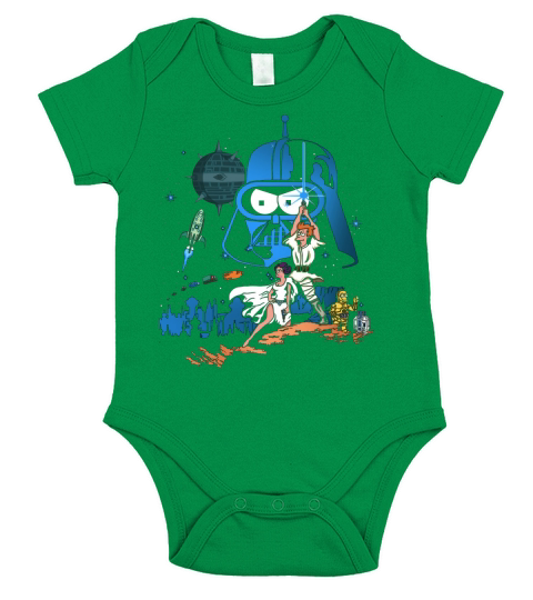 Future Wars: A New Delivery Short Sleeve Baby One-Piece