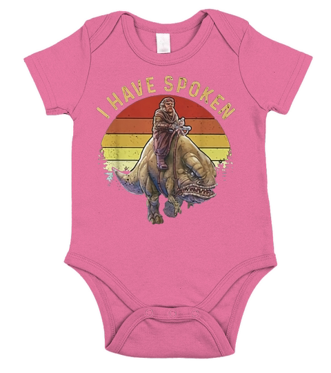 Kuill The Mandalorian I have spoken sunset shirt Short Sleeve Baby One-Piece