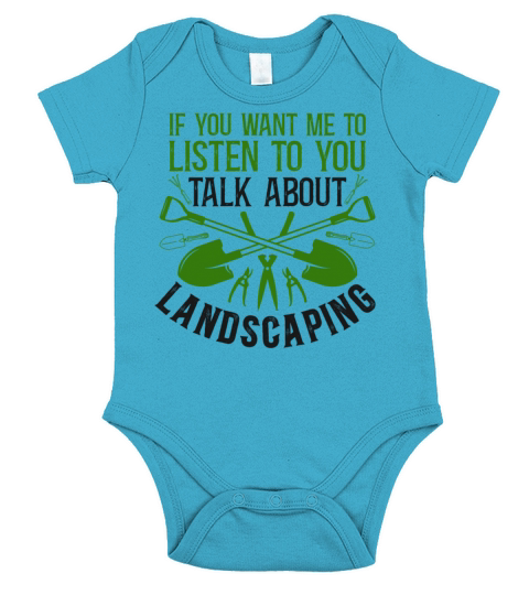 Landscaper Landscaping Landscape Short Sleeve Baby One-Piece