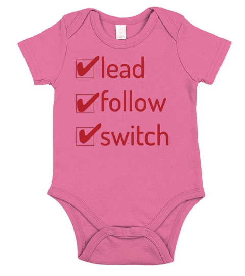 Lead Follow Switch   Womens Glow In The Dark Short Sleeve Baby One-Piece