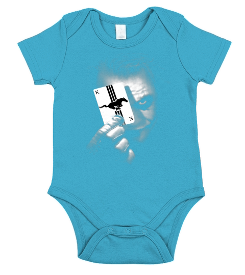MUSTANG-SHIRT Short Sleeve Baby One-Piece