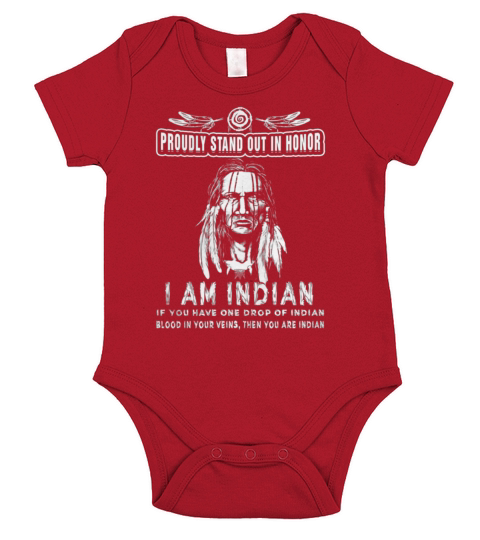 native american Short Sleeve Baby One-Piece