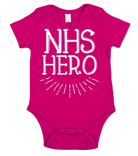 nhs hero Short Sleeve Baby One-Piece