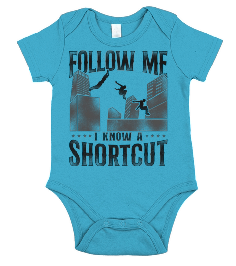 Parkour Free Running Traceur Short Sleeve Baby One-Piece