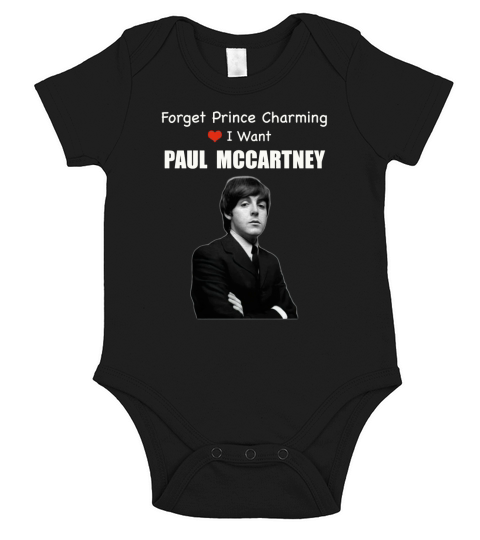 PAUL MCCARTNEY Short Sleeve Baby One-Piece