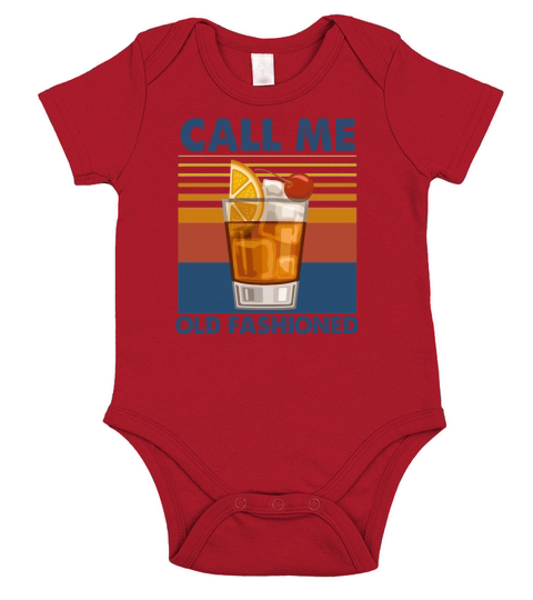 Whisky glasses call me old fashioned vintage shirt Short Sleeve Baby One-Piece
