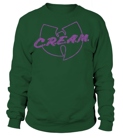 cream wutang purple Sweatshirt Unisex