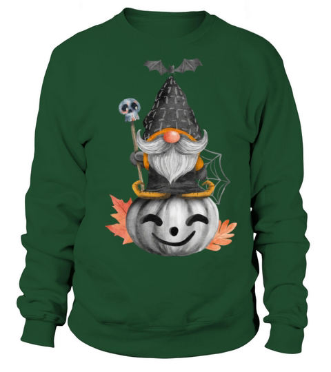 Halloween Pumpkin Gnome Sweatshirt Unisex
