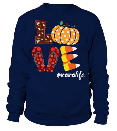 Love Halloween Candy Corn Flip Sweatshirt Unisex