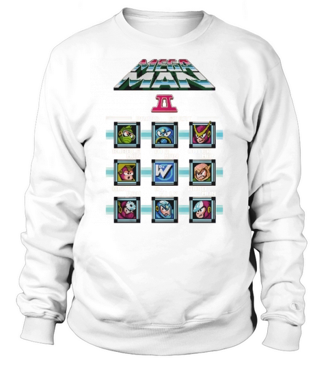 Megaman 2 (Stage Select) T-Shirt Sweatshirt Unisex
