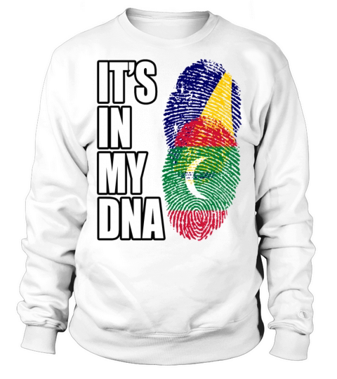 Tokelauan And Maldivian Mix Heritage DNA Flag Sweatshirt Unisex