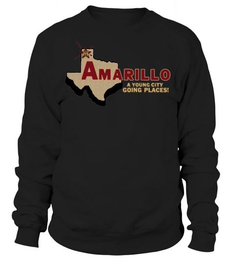 Vintage Amarillo Texas Sweatshirt Unisex