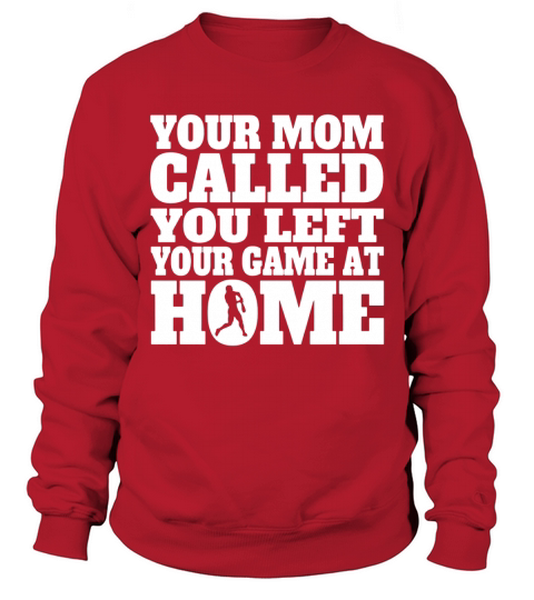 you left your game at home funny softball women s tri blend v neck t shirt--Awesome+Shirts--FZB Sweatshirt Unisex