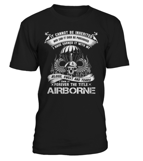 FOREVER THE TITLE AIRBORNE - VETERAN ARMY T-Shirt Unisex
