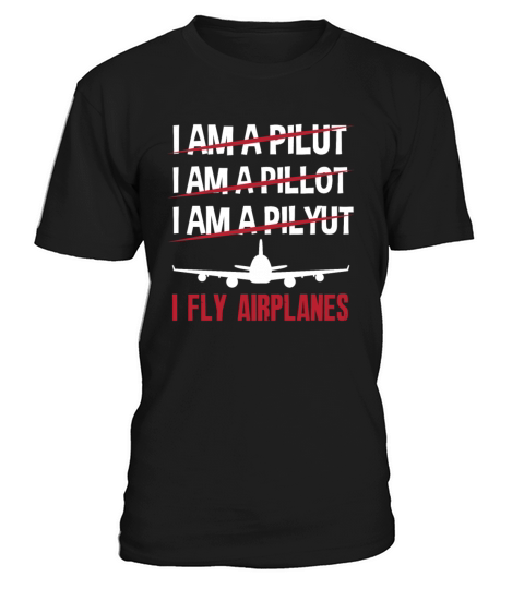 Funny Pilot Gift Airplanes Aviation T-Shirt Unisex