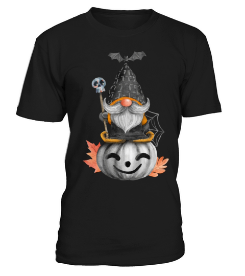 Halloween Pumpkin Gnome T-Shirt Unisex