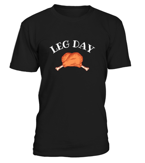 Retro Cute Leg Day Turkey Funny Gym Thanksgiving T-Shirt Unisex