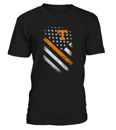Tennessee Volunteers America Flag T-Shirt Unisex