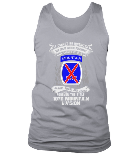 10th mountain division Tank Top Unisex