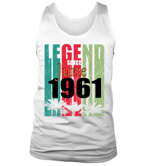 1961 vintage born in June gift Tank Top Unisex