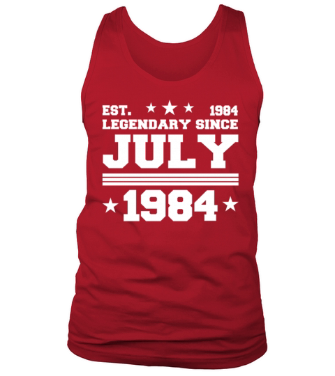 38th birthday July vintage 1984 gift idea Tank Top Unisex