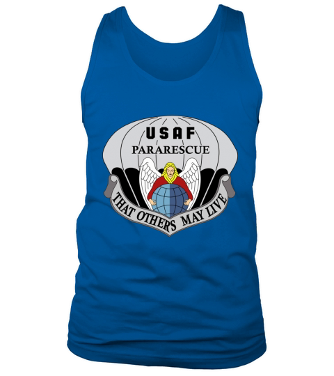 Air Force Pararescue PJ Military Veteran Morale T-Shirt Tank Top Unisex
