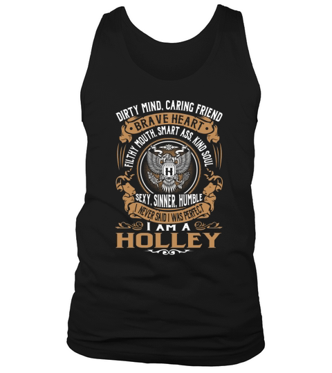 HOLLEY Last Name, Surname Tshirt Tank Top Unisex