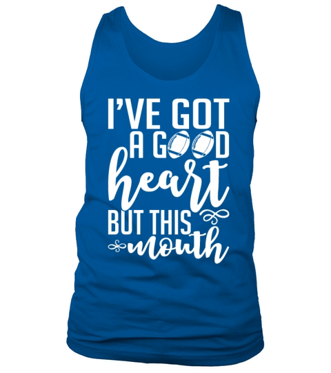 Ive Got A Good Heart But This Mouth Funny Tank Top Unisex