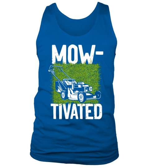 Lawn Mower Mowing Dad Father Tank Top Unisex