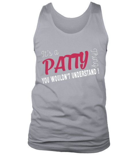 Patty Its Patty Thing - TeeForPatty Tank Top Unisex
