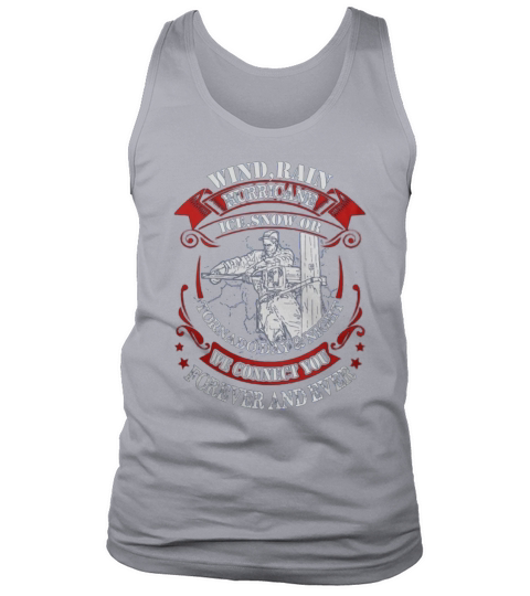 TELEPHONE LINEMAN Tank Top Unisex