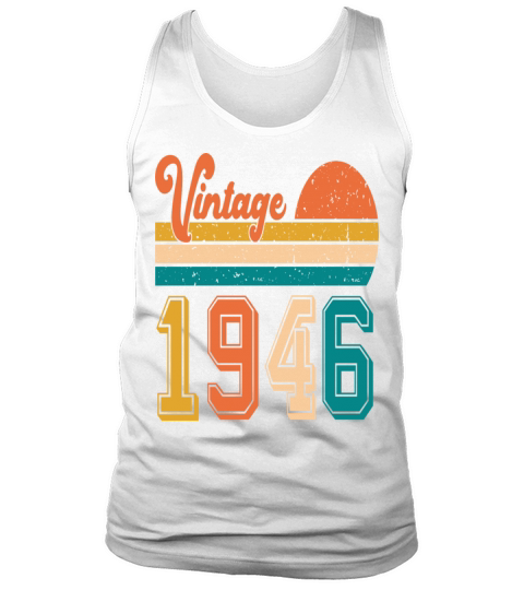 Vintage 1946 birthday gift Tank Top Unisex