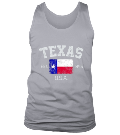 Vintage Texas Austin EST 1845 Souvenir Gift Tank Top Unisex