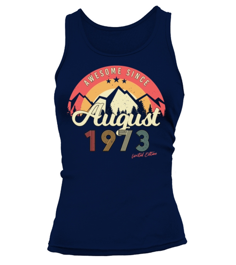 1973 August Retro Tank top Woman