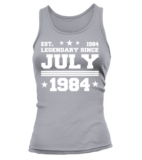 38th birthday July vintage 1984 gift idea Tank top Woman