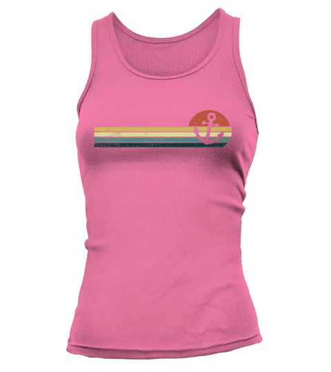 Anchor Captain Boat Owner Vintage Sailboat Tank top Woman