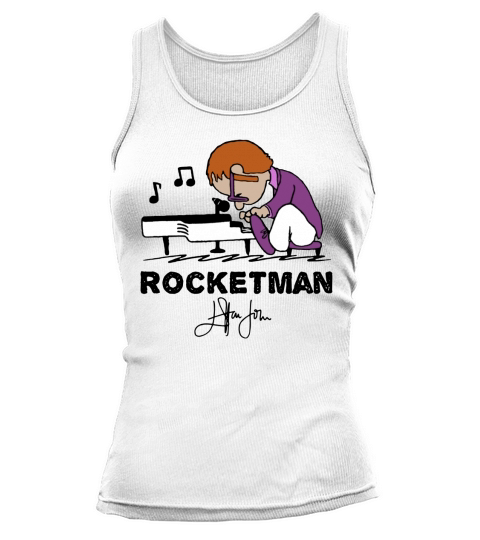 Freddie Mercury spielt Piano Rocketman Signature - Ladies Flowy Tank Tank top Woman