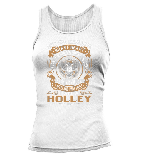HOLLEY Last Name, Surname Tshirt Tank top Woman