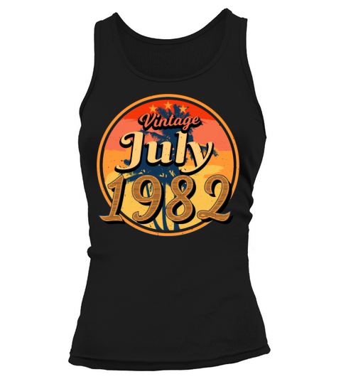 July 1982 40th Birthday Tank top Woman